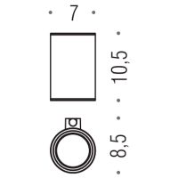 Товар: Стакан для зубных щеток Colombo Design Mini Хром арт-B4002.CR - фото 3 Стакан для зубных щеток Colombo Design Mini Хром арт-B4002.CR — фото 3, Стаканы для зубных щеток