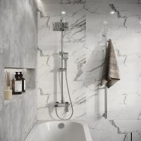 Товар: Душевая система Grossman Cosmo Хром арт-500.K35.02.100 - фото 7 Душевая система Grossman Cosmo Хром арт-500.K35.02.100 — фото 7, Душевые стойки