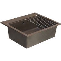 Товар: Кухонная мойка Aquaton Делия 60 Кофе арт-1A715232LD280 - фото 4 Кухонная мойка Aquaton Делия 60 Кофе арт-1A715232LD280 — фото 4, Кухонные мойки