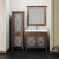 Зеркало Opadiris Палермо 90 Светлый орех арт-Z0000008549 — фото 2, Зеркала в ванную комнату