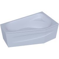 Акриловая ванна Aquatek Медея 170x95 R без гидромассажа без панелей с каркасом (вклеенный) со слив-переливом арт-MED180-0000012 — фото 1, Акриловые ванны