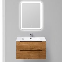 Тумба под раковину BelBagno Etna 80 подвесная Rovere Nature арт-ETNA-800-2C-SO-RN-P — фото 2, Тумбы под раковину