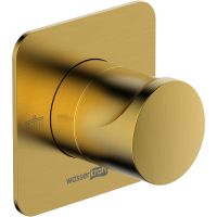 Переключатель потоков WasserKRAFT Havel Золото матовое арт-A282 — фото 1, Переключатели потоков