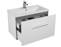 Тумба с раковиной Aquanet Порто 80 подвесная Белая арт-212577 — фото 4, Тумбы с раковиной