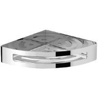 Полка корзина Langberger угловая Хром арт-75260 — фото 1, Полки для ванной и душа