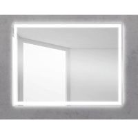Зеркало BelBagno SPC-GRT 90 с сенсорным выключателем с подсветкой арт-SPC-GRT-900-600-LED-TCH — фото 1, Зеркала в ванную комнату