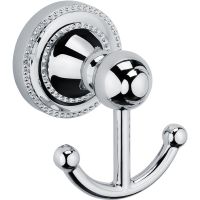 Двойной крючок Fixsen Style Хром арт-FX-41105A — фото 1, Крючки для полотенец