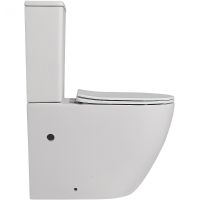 Унитаз компакт Abber Bequem с бачком и сиденьем Микролифт арт-AC1110 — фото 2, Напольные унитазы