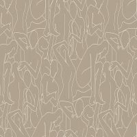 Обои LOYMINA Amazonia Флизелин (1*10,05) Бежевый, Люди/Абстракция арт-Ins2 002/1 — фото 1, Обои для стен