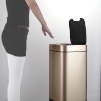 Товар: Ведро для мусора WeltWasser Rone MT 9L сенсорное Хром матовый арт-10000000874 - фото 5 Ведро для мусора WeltWasser Rone MT 9L сенсорное Хром матовый арт-10000000874 — фото 5, Мусорные ведра