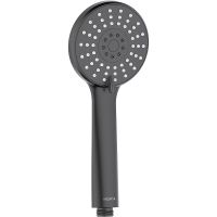 Ручной душ Aquatek Бетта 100 3 jet Черный матовый арт-AQ2009MB — фото 1, Лейки для душа