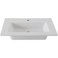 Раковина Allen Brau Fantasy 72 Белая арт-4.11024.20 — фото 3, Раковины встраиваемые сверху