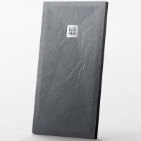 Душевой поддон из искусственного камня Grossman Strong 110x90 Графит арт-GR-S290110Q — фото 4, Душевые поддоны из искусственного камня
