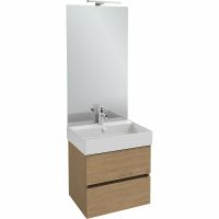 Тумба под раковину Jacob Delafon Tolbiac 60 подвесная Дуб давос арт-EB2381-E75 — фото 2, Тумбы под раковину