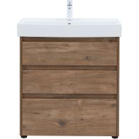 Тумба под раковину Aquanet Nova Lite 75 Дуб рустикальный арт-302474 — фото 4, Тумбы под раковину