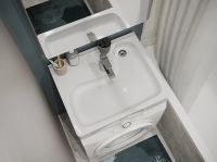 Раковина Santek Клио 60x51 на стиральную машину Белая арт-1WH501784 — фото 6, Раковины на стиральную машину