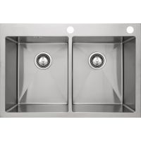 Кухонная мойка Seaman Eco Marino Нержавеющая сталь арт-SMB-7651DS.B — фото 1, Кухонные мойки