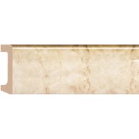 Плинтус Decomaster 2400x80x17 мм арт-D235-80 — фото 1, Плинтуса напольные