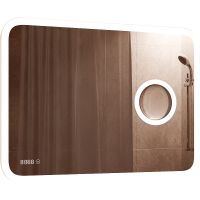 Товар: Зеркало Континент Bliss 800х600 с подсветкой с сенсорным выключателем с часами с увеличительным зеркалом арт-ЗЛП429 - фото 2 Зеркало Континент Bliss 800х600 с подсветкой с сенсорным выключателем с часами с увеличительным зеркалом арт-ЗЛП429 — фото 2, Зеркала в ванную комнату