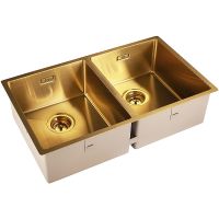 Товар: Кухонная мойка Iddis Edifice 75 Золото матовое арт-EDI75B2i77 - фото 1 Кухонная мойка Iddis Edifice 75 Золото матовое арт-EDI75B2i77 — фото 1, Кухонные мойки