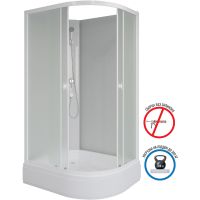 Товар: Душевая кабина Niagara Promo 90x80 L без гидромассажа арт-P90/80/26L/MT/BK - фото 3 Душевая кабина Niagara Promo 90x80 L без гидромассажа арт-P90/80/26L/MT/BK — фото 3, Душевые кабины