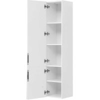 Шкаф пенал Aquanet Алвита 35 L подвесной Белый арт-255868 — фото 2, Пеналы для ванной комнаты