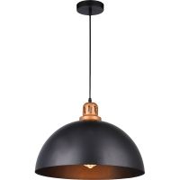 Подвесной светильник Artelamp Eurica Черный арт-A4249SP-1BK — фото 1, Подвесные светильники