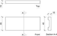 Молдинг гибкий Европласт 1.51.362 2000x46x10 мм арт-1.51.362 (гибкий) — фото 3, Молдинги