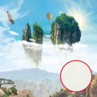 Фреска Ortograf Горы 5957 Фактура флок FLK Флизелин (2,7*2,7) Зеленый/Голубой, Горы/Небо арт-5957 (флок FLK) — фото 1, Фрески