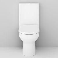 Унитаз компакт AM.PM Spirit V2.0 FlashClean с гигиеническим душем и ершиком с бачком и сиденьем Микролифт арт-CK70C1804W — фото 6, Напольные унитазы