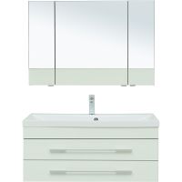 Комплект мебели для ванной Aquanet Верона 100 подвесной Белый арт-287649 — фото 2, Комплекты мебели для ванной