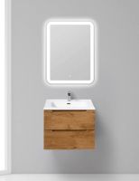 Тумба под раковину BelBagno ETNA 39-600/390-2C-SO-RN-P подвесная Rovere Nature арт-ETNA39-600/390-2C-SO-RN-P — фото 2, Тумбы под раковину