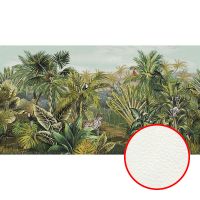 Фреска Ortograf Its Jungle 8325 Фактура флок FLK Флизелин (5,5*3) Зеленый, Листья/Животные арт-8325 (флок FLK) — фото 1, Фрески