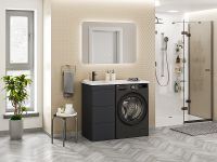 Товар: Тумба под раковину Brevita Grafit 100 Графит матовый арт-GRA-01040-013Я - фото 11 Тумба под раковину Brevita Grafit 100 Графит матовый арт-GRA-01040-013Я — фото 11, Тумбы под раковину