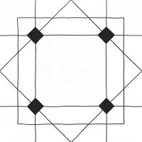 Керамогранит Lasselsberger Ceramics Домино геометрия 30х30 см арт-6032-0434 — фото 2, Керамогранит