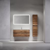 Тумба под раковину Sancos Urban 120 подвесная Дуб чарльстон арт-UR120-1ECH — фото 4, Тумбы под раковину