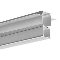 Профиль алюминиевый Arlight встраиваемый Серебристый арт-019861 — фото 2, Профили для светодиодных лент