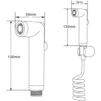 Гигиенический душ Orange Черный арт-HS011bk — фото 5, Гигиенические души