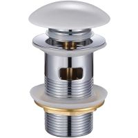 Донный клапан Orange Click-clack Белый арт-X1-004w — фото 1, Донные клапаны