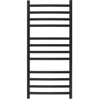 Электрический полотенцесушитель Point Антея П12 500x1200 диммер справа Черный арт-PN17852B — фото 1, Электрические полотенцесушители