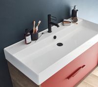 Раковина Jacob Delafon Vivienne 100 Белая матовая арт-EXBJ112-BCM — фото 3, Раковины подвесные