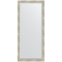 Зеркало Evoform Exclusive 161х71 с фацетом в багетной раме - Алюминий 61 мм арт-BY 1209 — фото 1, Зеркала в ванную комнату