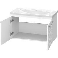 Товар: Тумба с раковиной Brevita Catania 80 подвесная Белая матовая арт-УТ000013760 - фото 3 Тумба с раковиной Brevita Catania 80 подвесная Белая матовая арт-УТ000013760 — фото 3, Тумбы с раковиной