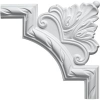 Угловой элемент Европласт 255x19x255 мм арт-1.52.292 — фото 1, Молдинги