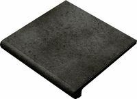 Ступень Gres de Aragon Orion Rounded Stair-tread Antracita 33х33 см арт-37779 — фото 1, Ступени и клинкер