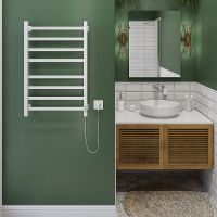 Электрический полотенцесушитель Ника Step-1 80/40 Белый матовый арт-STEP-1 80/40 бел мат прав — фото 3, Электрические полотенцесушители