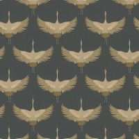 Обои Marburg Otaru Винил на флизелине (1,06*10,05) Серый/Черный/Золото, Птицы арт-34582 — фото 1, Обои для стен