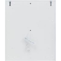 Зеркало Aquanet Милан 70 с подсветкой Белый глянец с сенсорным выключателем арт-336391 — фото 4, Зеркала в ванную комнату