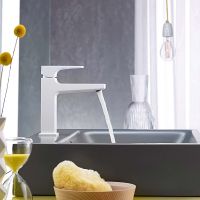 Смеситель для раковины Hansgrohe Metropol Белый матовый арт-32507700 — фото 2, Смесители для раковины