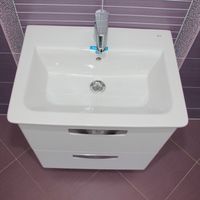 Тумба под раковину Roca The Gap 60 подвесная Белая матовая арт-ZRU9302734 — фото 2, Тумбы под раковину